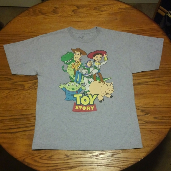 Disney Other - 🐷👽 Toy Story Shirt Squad Buzz Light-year Disney Large Woody 🐴 Rex Ham Pig 🐖